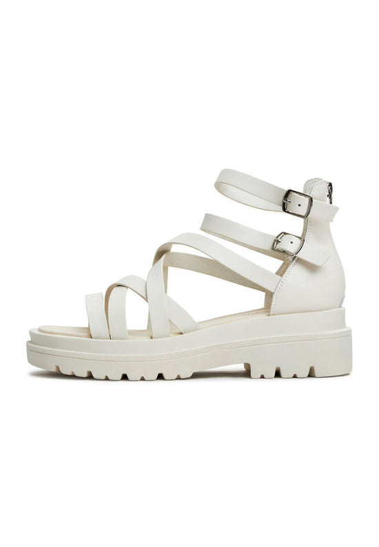 Platform sandaler Tatiana - Hvid
