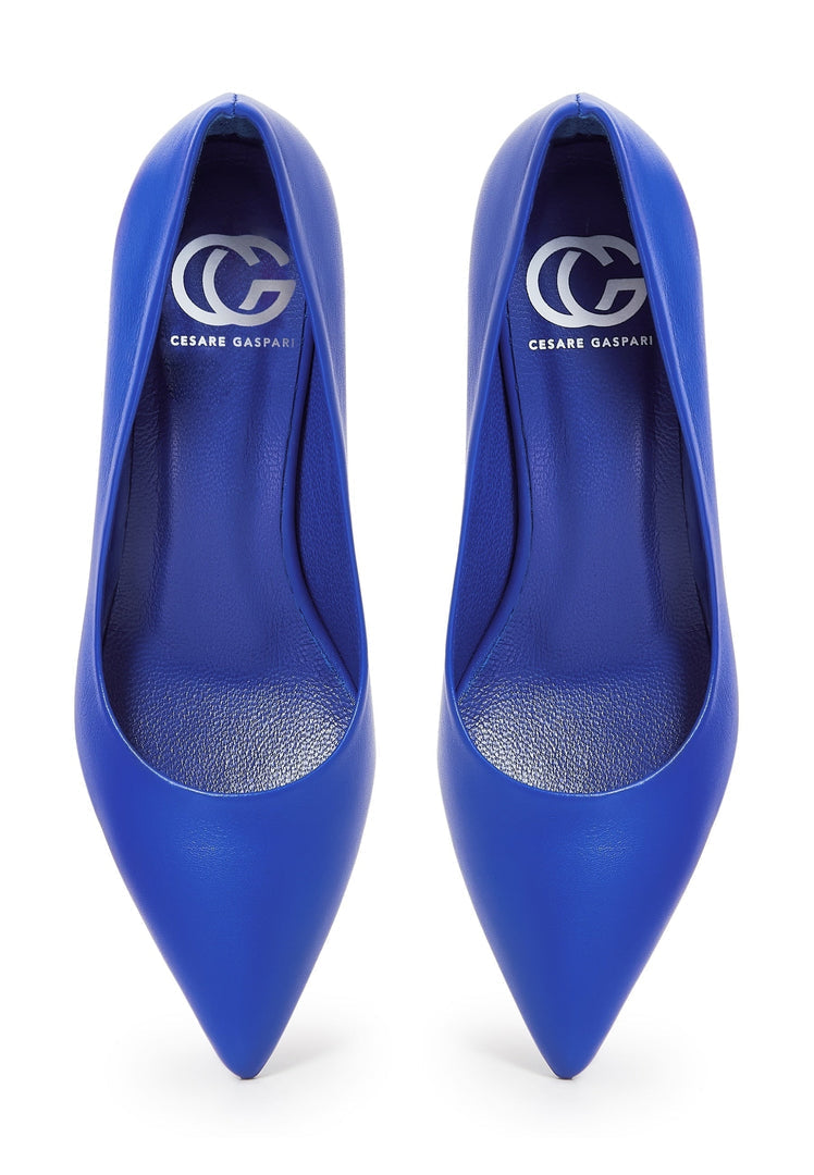 Elegante Luxus-Pumps - Blau