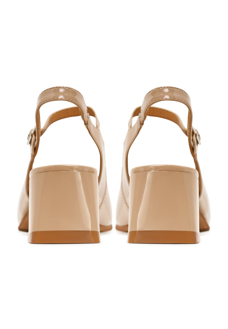 Slingback Pumps Nina - Beige
