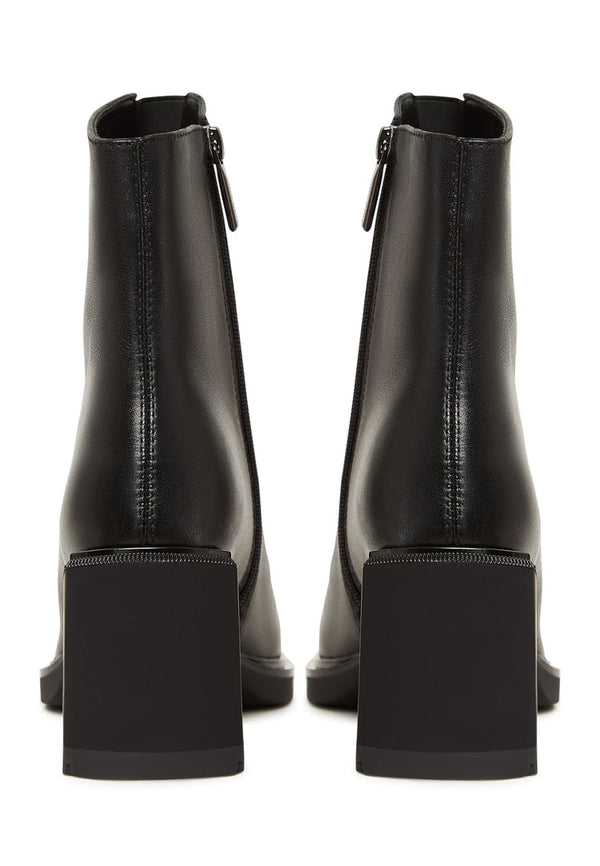 Botines casuales de tacón alto