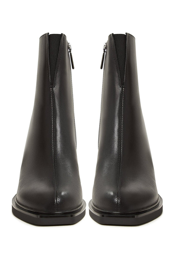 Botines casuales de tacón alto