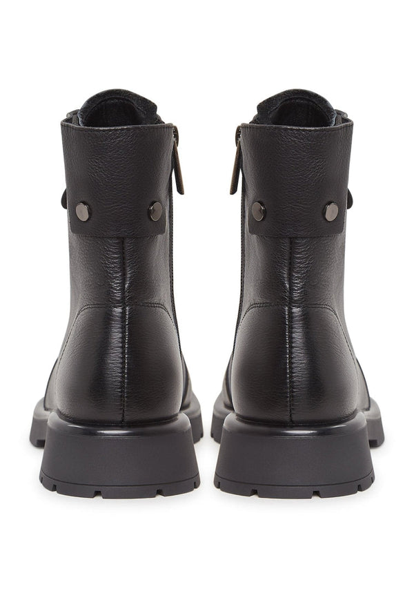 Lace-Up Platform Ankle Boots