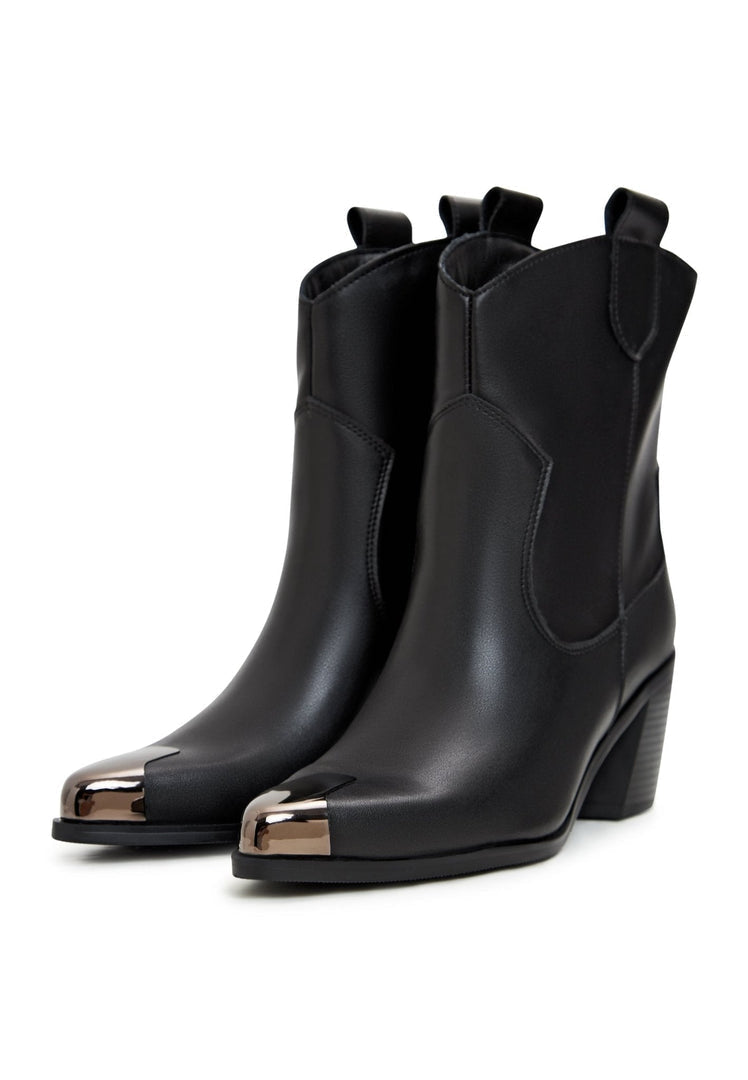 Cowboystiefel aus Leder