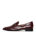 Equestrian Chic Loafers - Bordeaux
