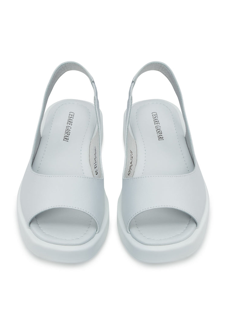 Cloudstep Sling Sandals - White