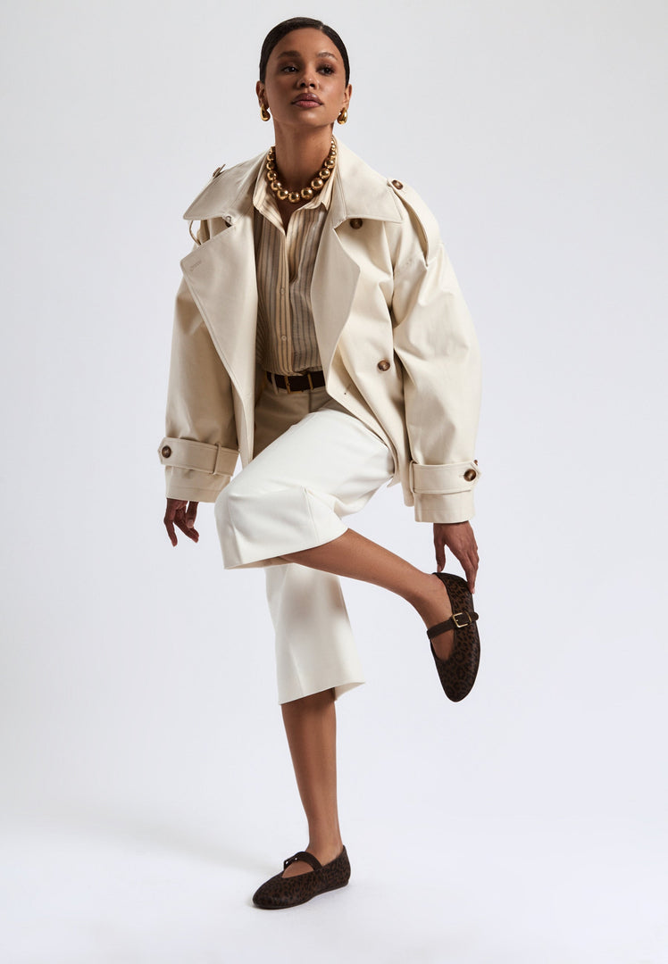 Chic Mary Jane Flats - Leopard