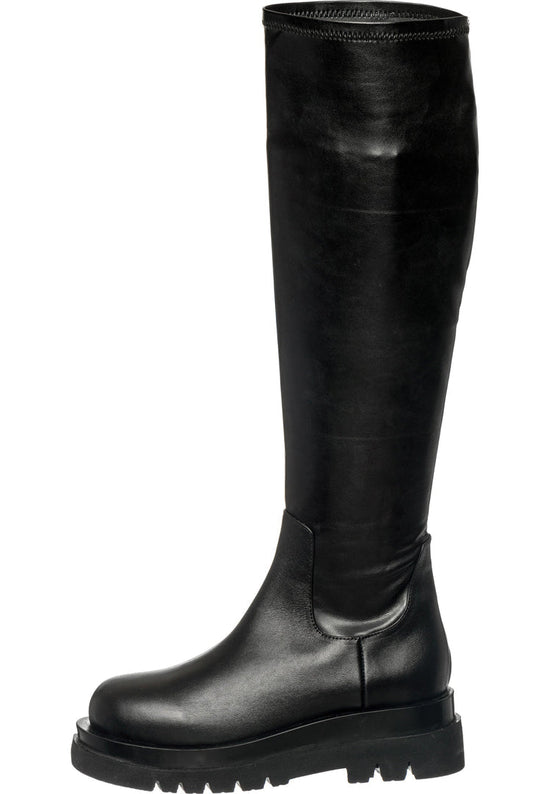 Knöchelhohe Leder-Laufstiefel