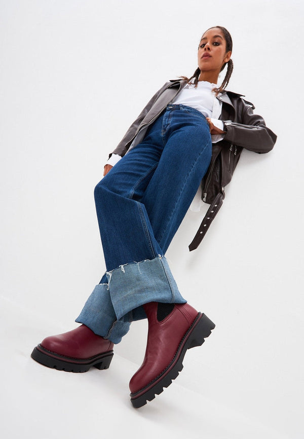 Platte Klassieke Enkellaarsjes