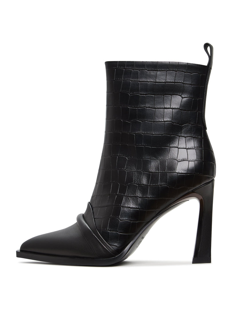 Stiefelette mit hohem Absatz Tiana - Schwarz