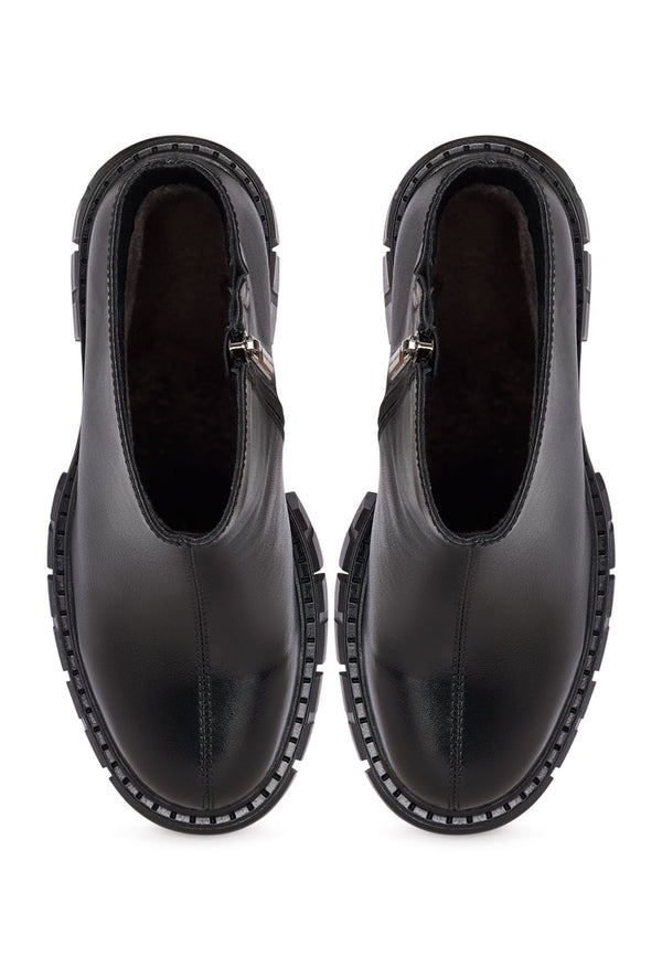 Dynamic Chunky Heel Boots Gio - Black