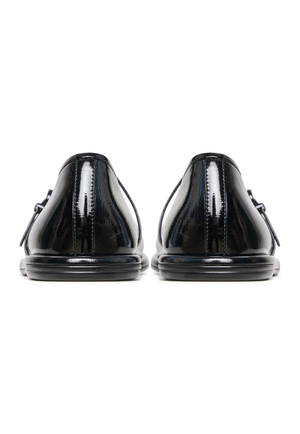 Bailarinas de Piel Alba - Charol Negro