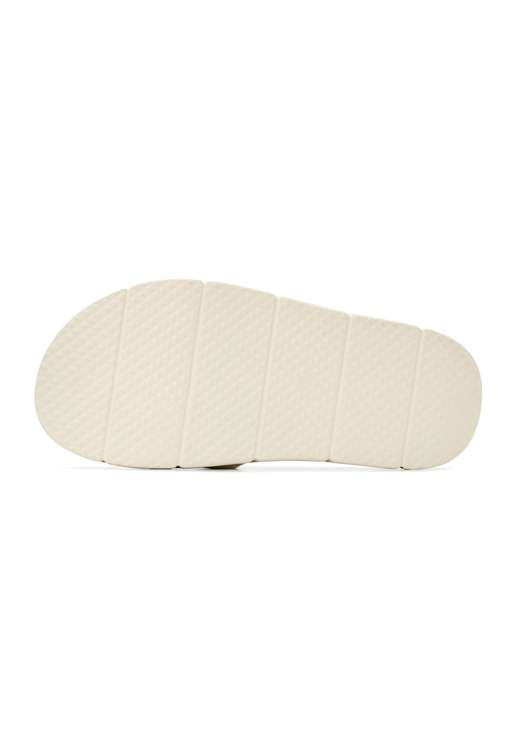 Skórzane sandały Mirena - beżowe