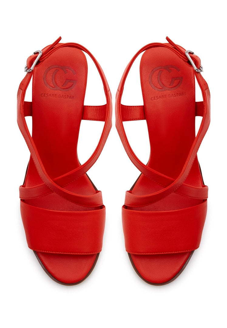 Lässige Sandalen mit Blockabsatz