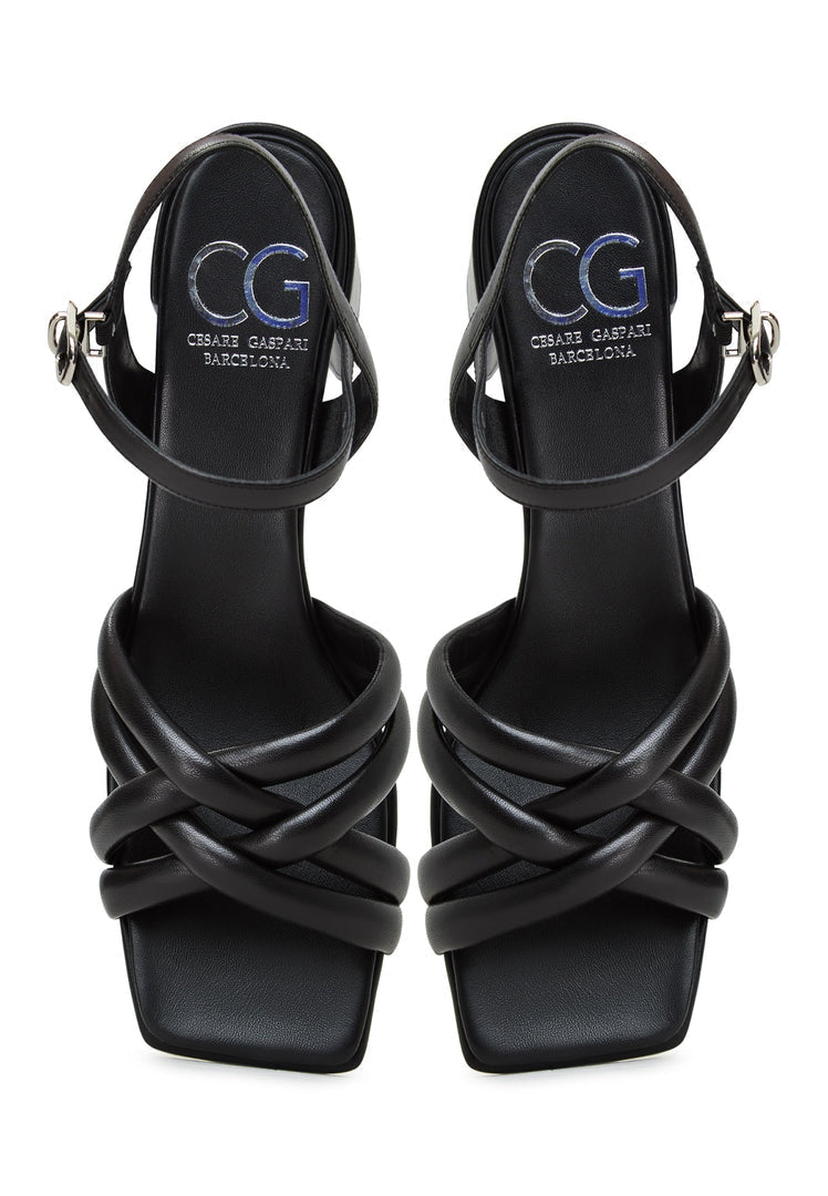 Sandalias de tacón Anaia - Negro