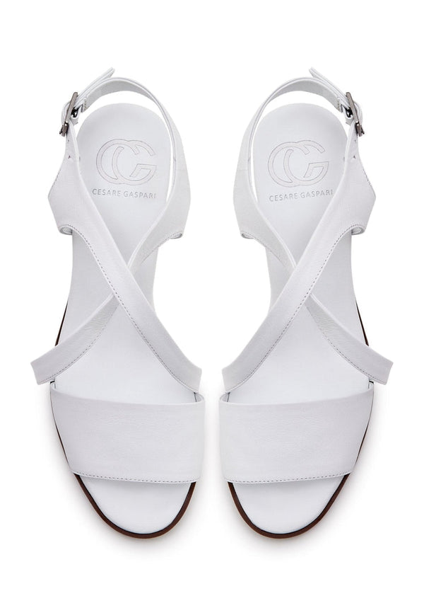 Casual blokhak sandalen