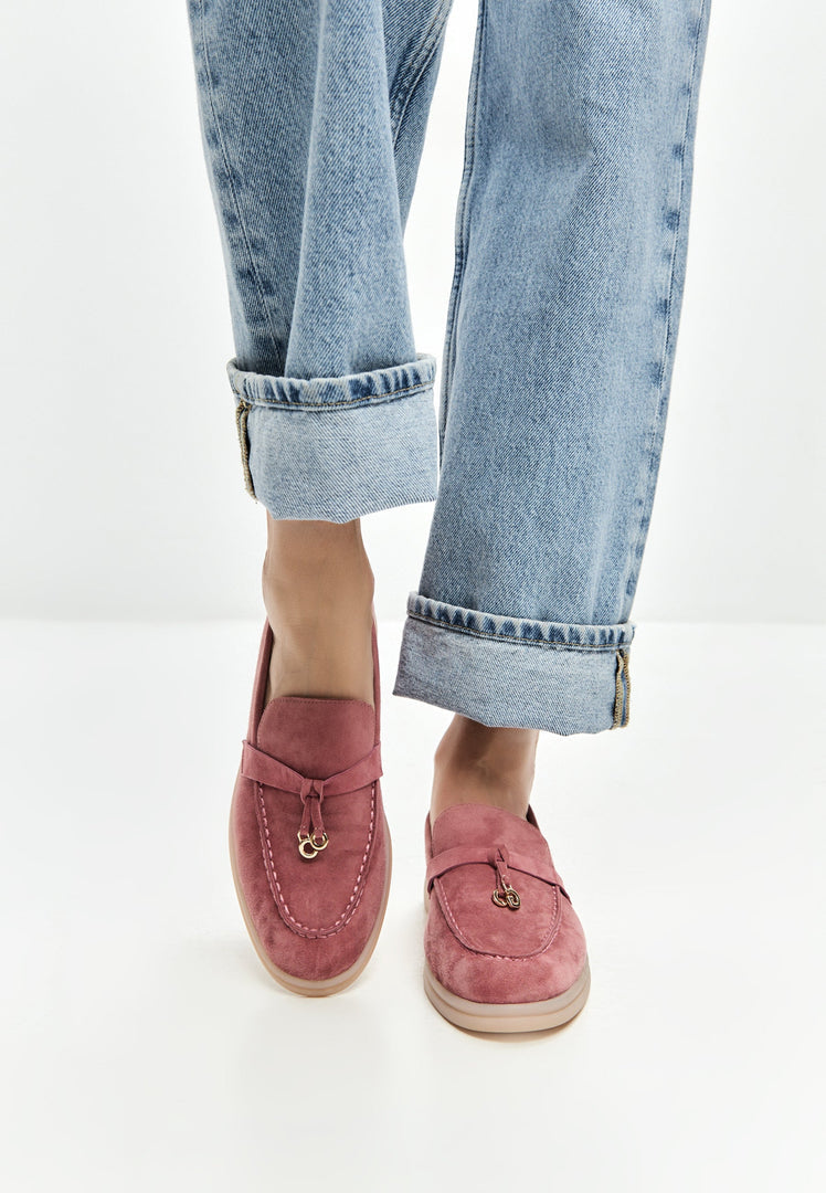 Platform Moccasins Aurelia - Pink