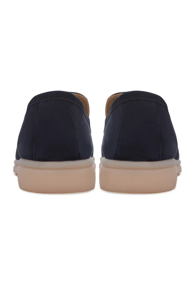 Platform Moccasins Aurelia - Dark Blue