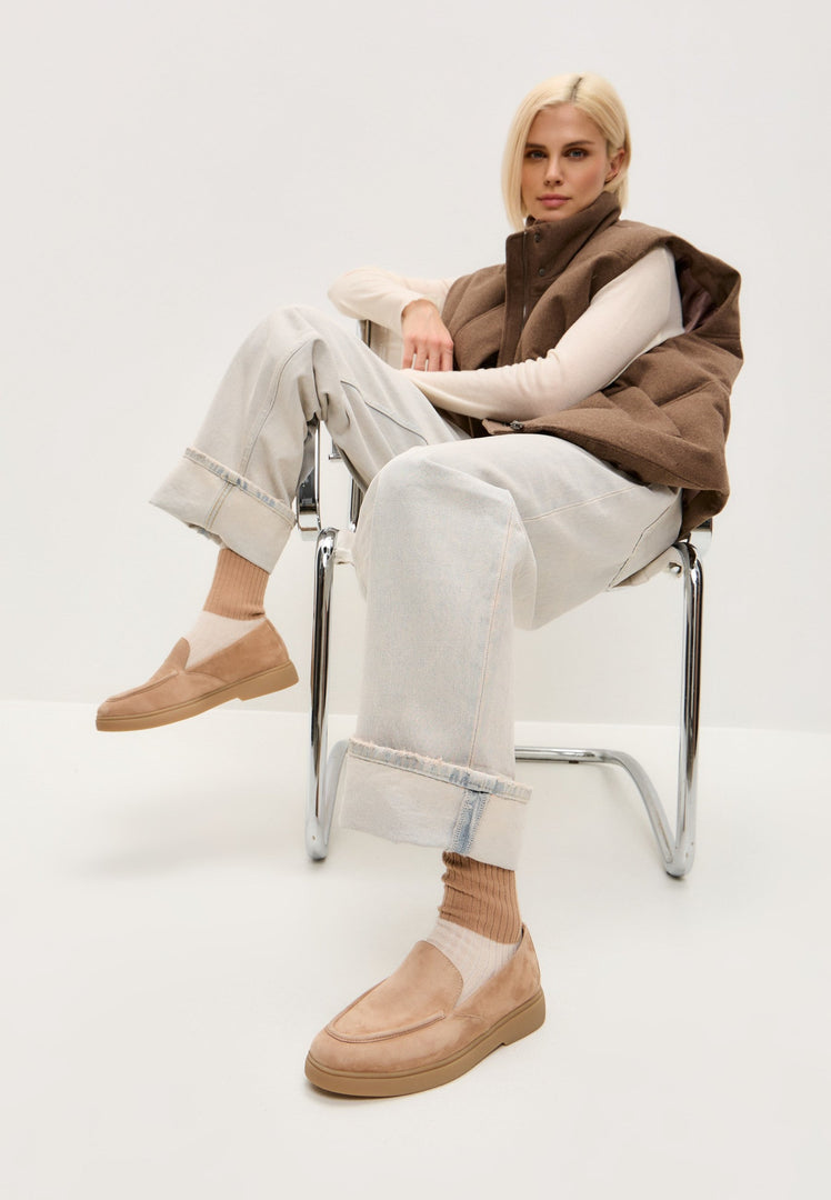 Urban Ease Loafers - Beige