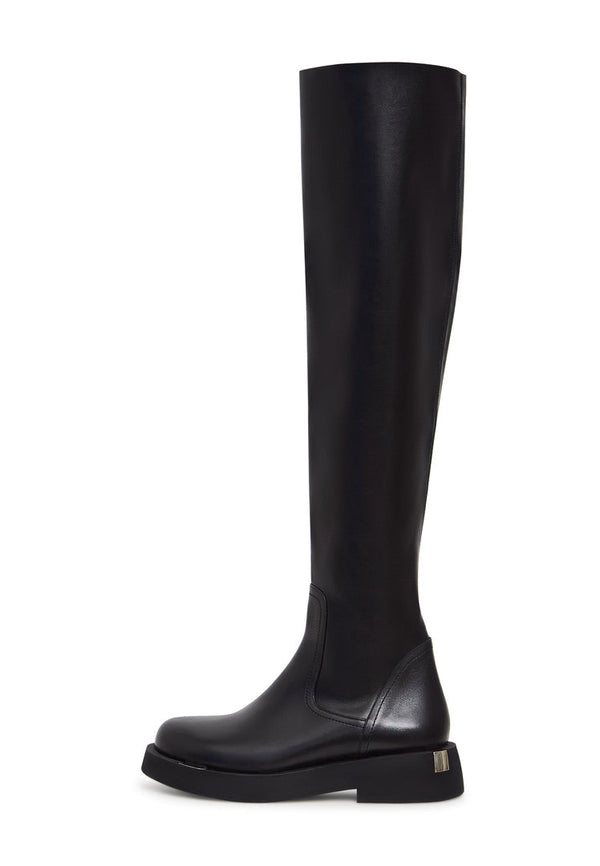 Sculpted Sleek Knee Boots