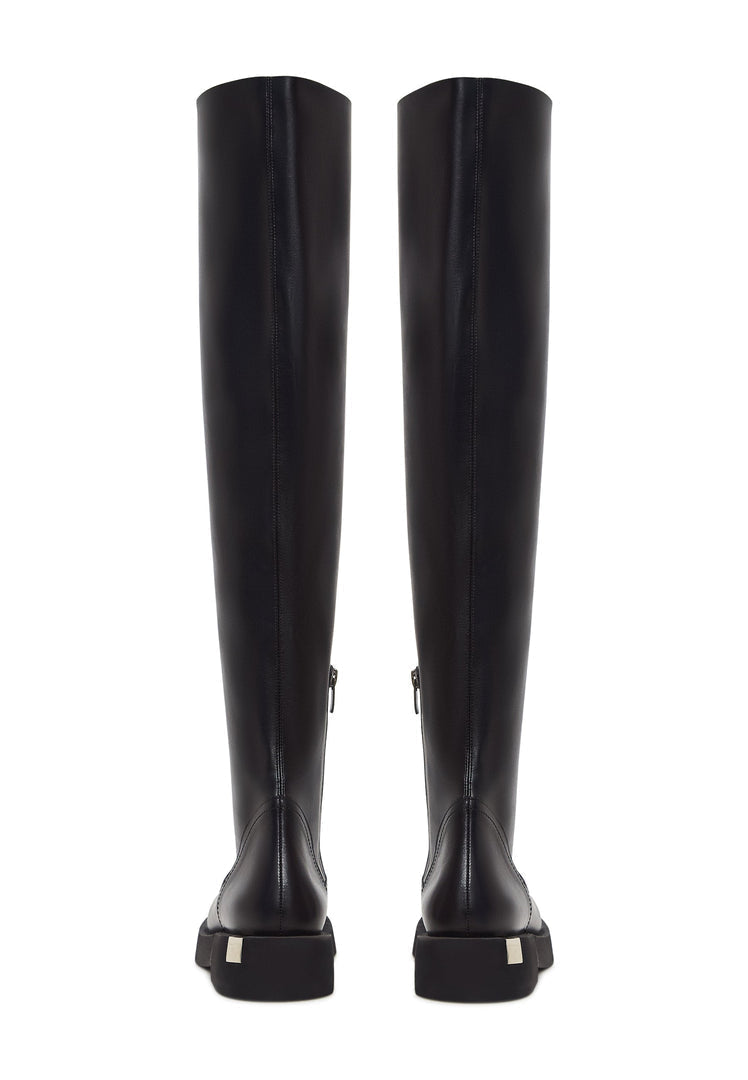 Sculpted Sleek Knee Boots