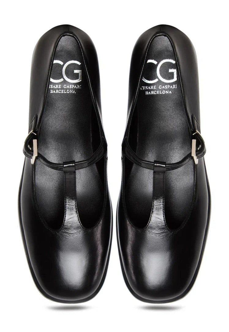 Vintage Charm T-Strap Flats