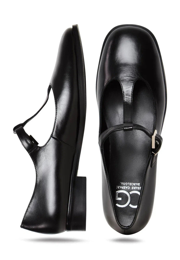 Vintage Charm T-Strap Flats