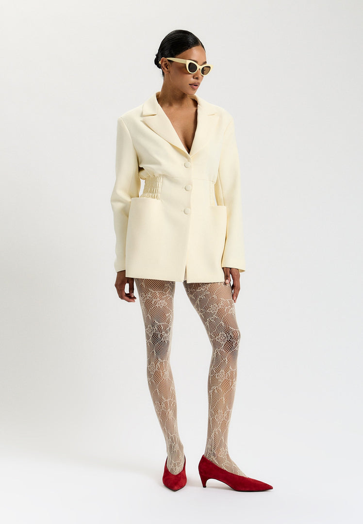 Velvet Curve Pumps - Red