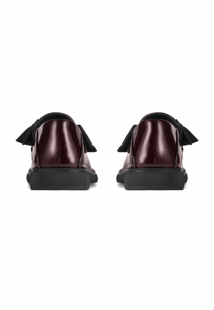 Gloss Bow Loafers