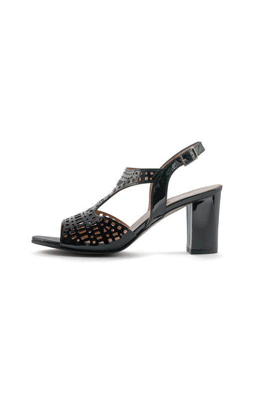 Midnight Blues Heels - Black