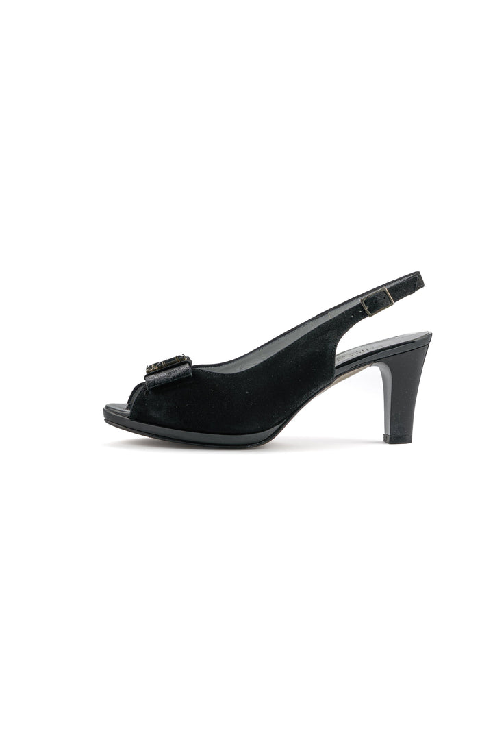 Glamour Bloom Pumps - Schwarz