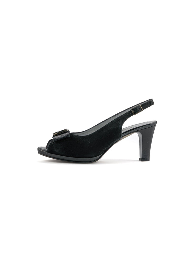 Glamour Bloom Pumps - Schwarz