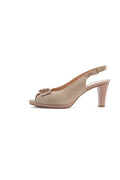 Glamour Bloom Pumps - Beige