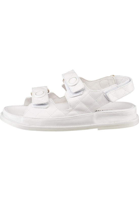 CloudWalk Quilted Sandals - White