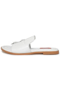 Tassel Stroll Mules - White