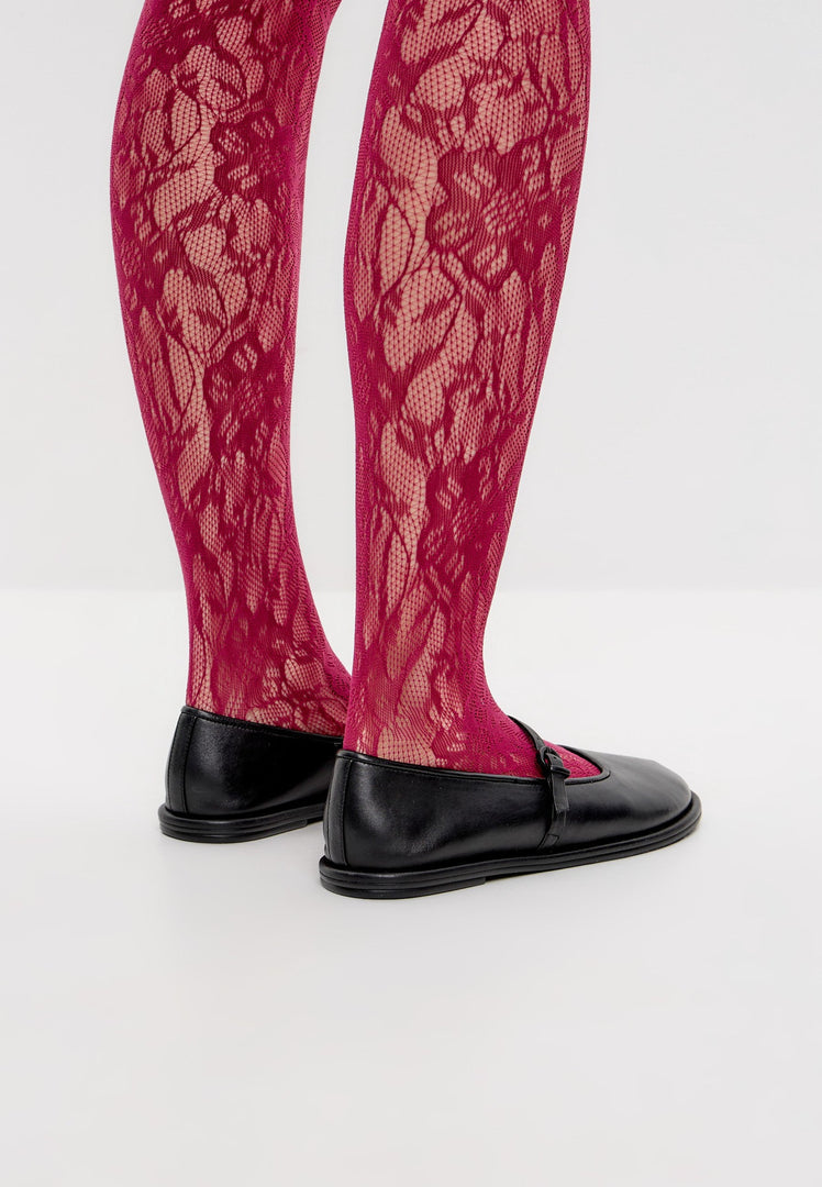 Minimalist Charm Flats - Black