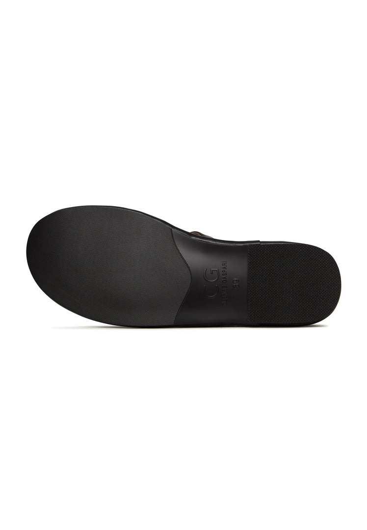 Minimalist Charm Flats - Black