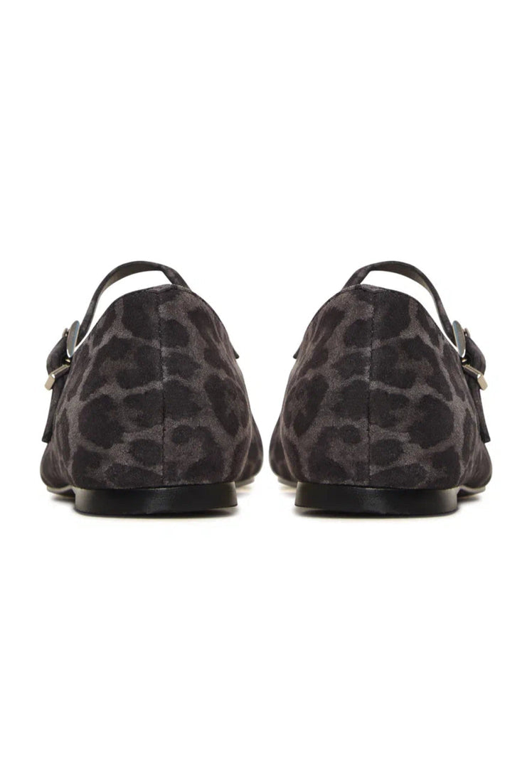Patent Mary Jane Flats - Pantera
