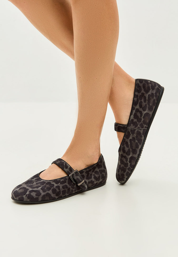 Chic Mary Jane Flats - Pantera