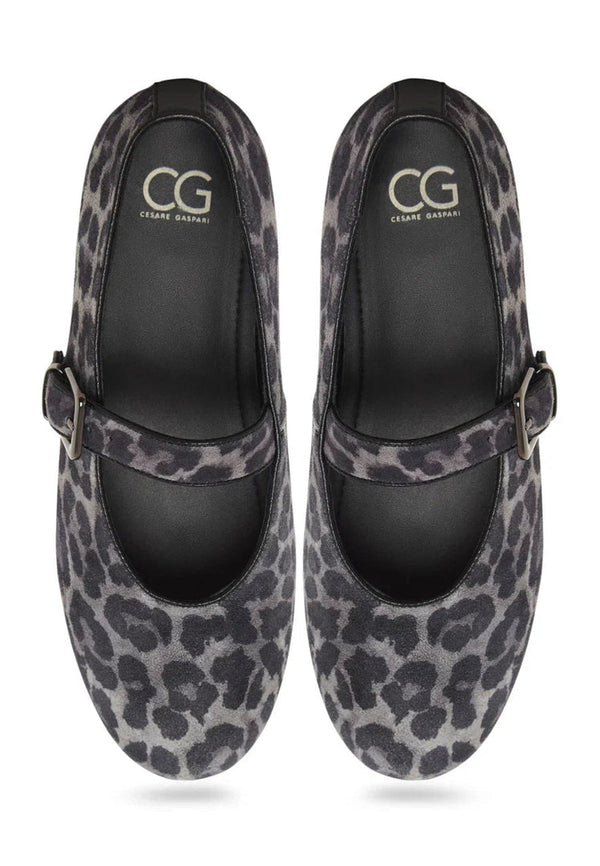 Chic Mary Jane Flats - Pantera