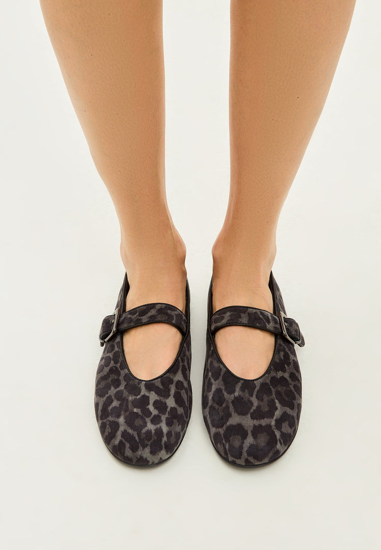 Chic Mary Jane Flats - Pantera