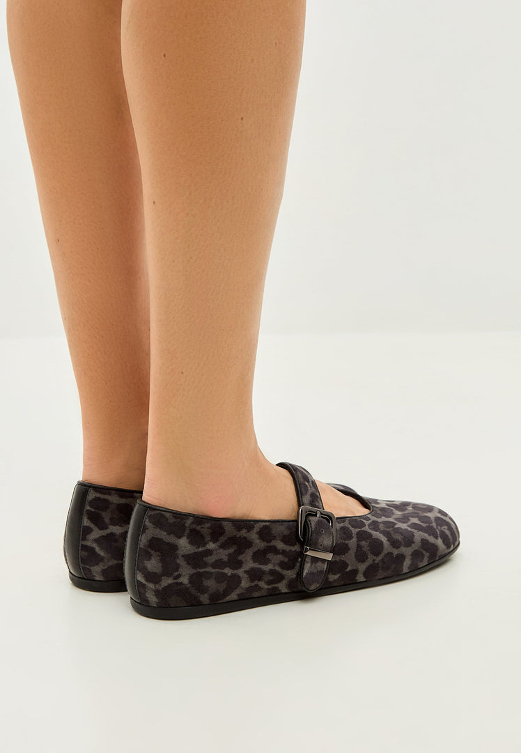 Chic Mary Jane Flats - Pantera
