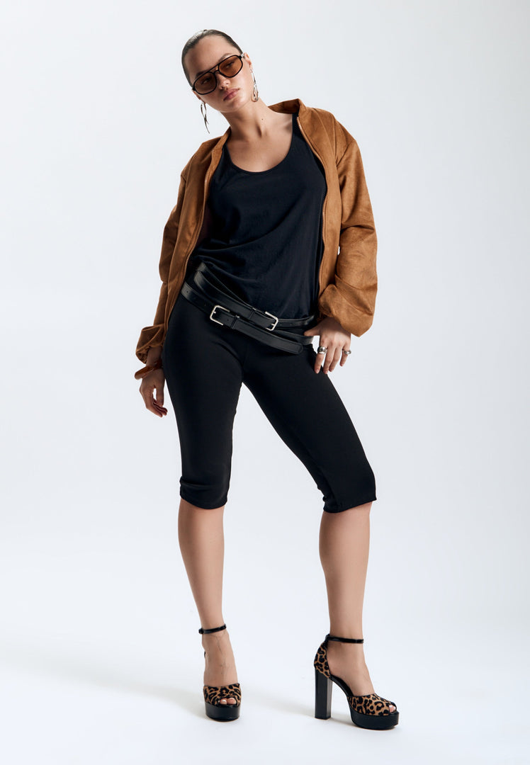 Charm Block Heel Pumps - Leopard