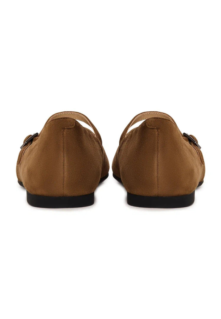 Elegant Suede Mary Janes