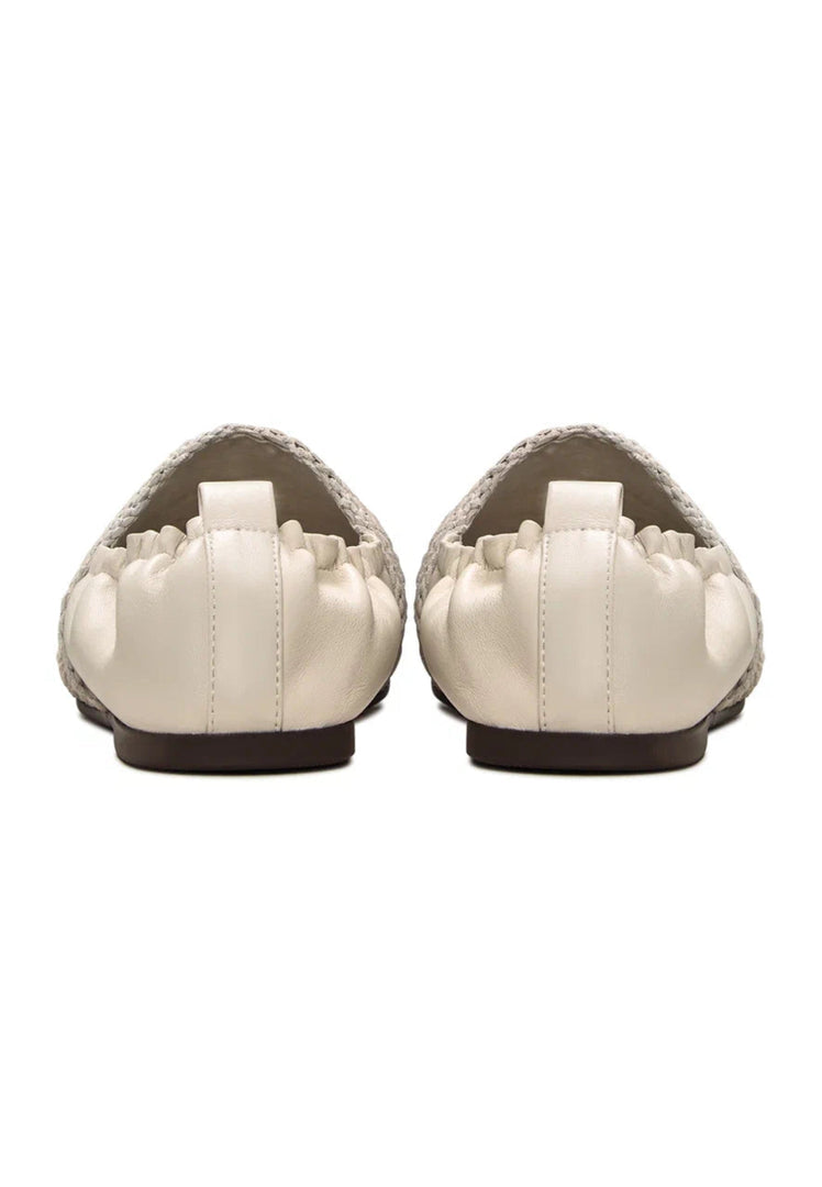 Knitted Slip-On Ballerinas