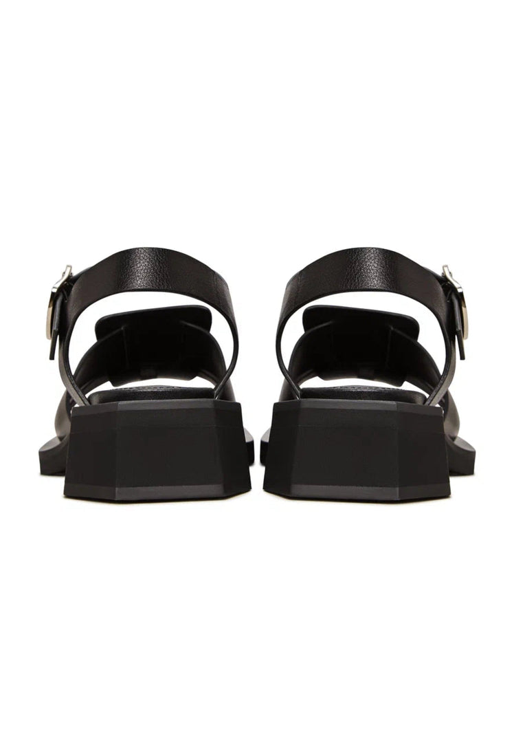 Woven Strap Flat Sandals