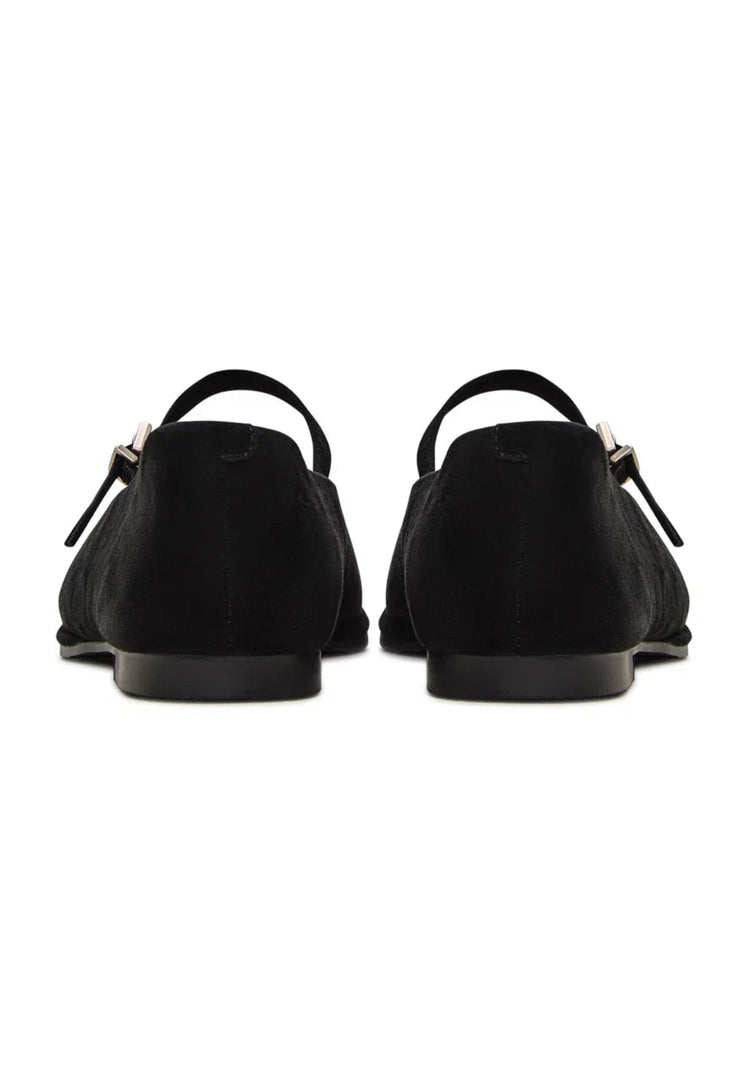 Classic Mary Jane Flats - Black
