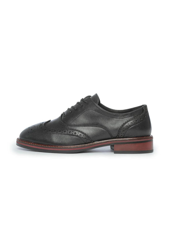 Klassische Brogue-Oxford-Schuhe