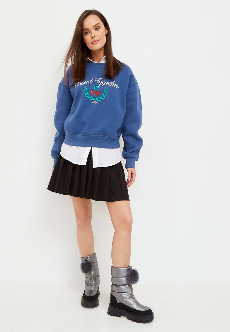 Fur-Trimmed Winter Boots - Silver