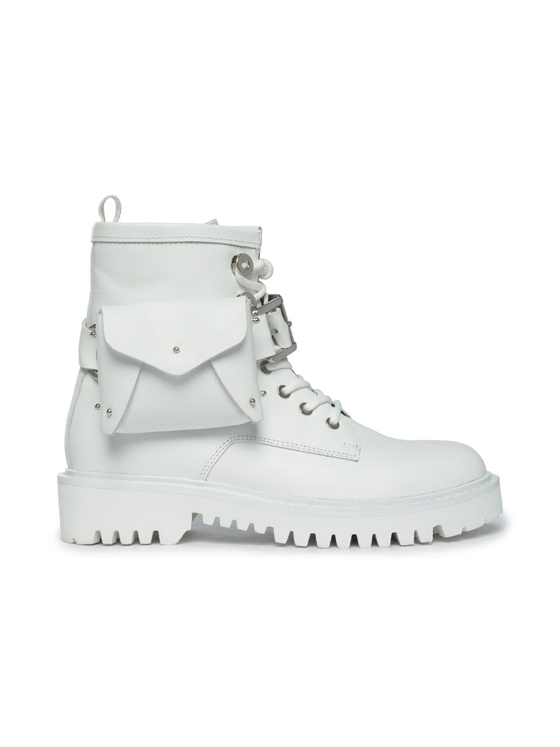 Bottes de combat utilitaires - Blanc