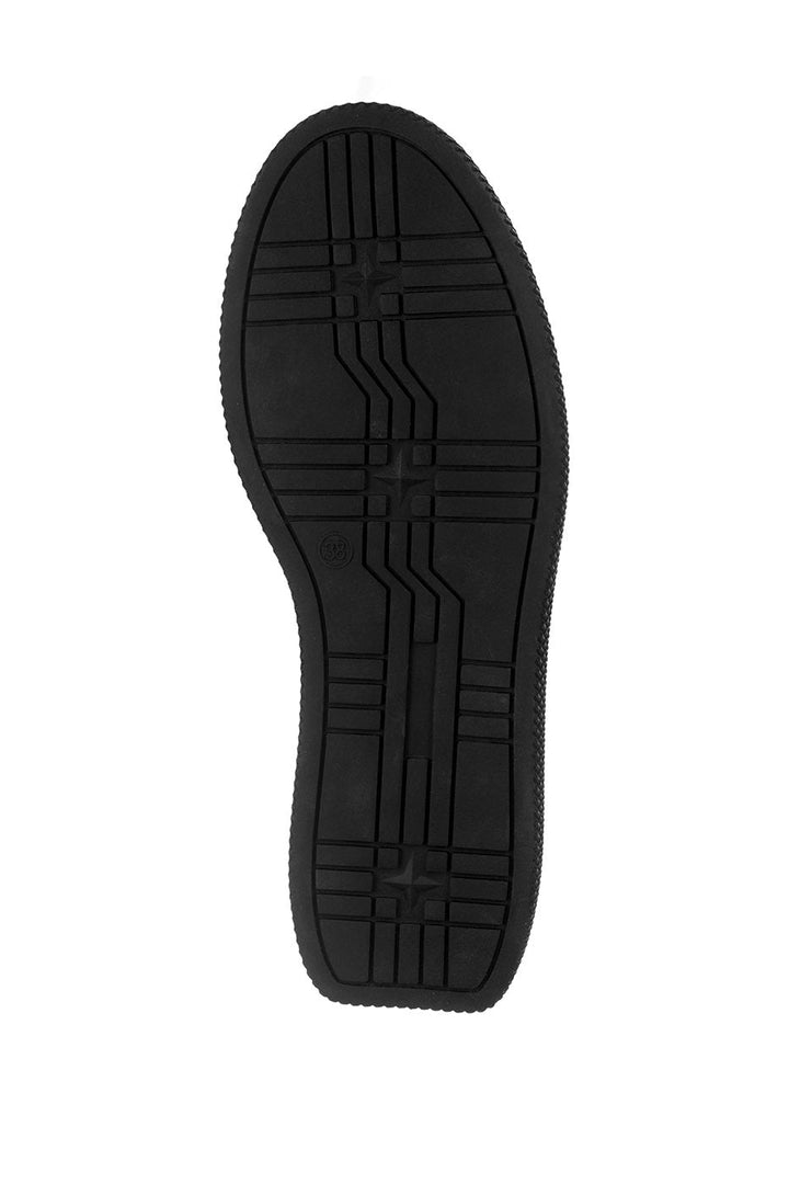 Bottines à lacets en cuir à plateforme
